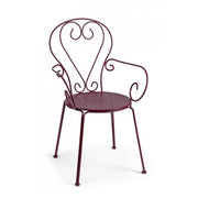 Etienne Bordeaux stackable chair with armrests