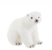 3x Sitting White Alaska Bear S