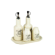 OIL - VINEGAR - PEPPER - SWEET SALT SET C