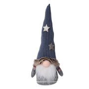 Gray fabric gnome 18x13h41 cm