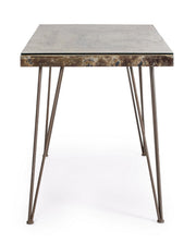 Atlantide concrete and metal desk 130 x 65 cm