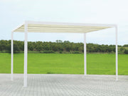 Milwaukee aluminum gazebo with electric cover 3x3m x 2.5h
