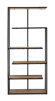 5-storey metal industrial style bookcase