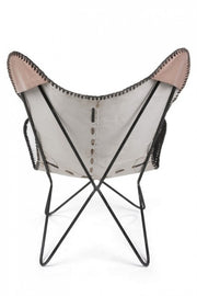 2x Buffalo black leather armchair 68x70x93h cm