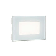 Recessed Glass 3W Led 3000K white plug line