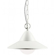 Aluminum and Metal Suspension Light, Opal Diffuser, 20W, 2050 Lumens, Class F, 3000K - 4000K - 6500K White