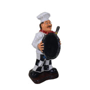 Resin cook with support pan 30 x 44 x h 77 cm