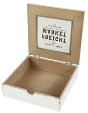 Box with rope kb-7764 cm. 20 x 20 h6,5