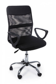 Office armchair with wheels adjustable height 94 - 104h