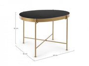 Rashida Gold Coffee Table 63X46