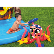 Pirate ship inflatable swimming pool