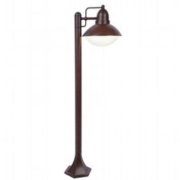 Aluminum Die-Cast Structure with E27 Lamp Holder - Suitable for Energy-Saving Lamps corten