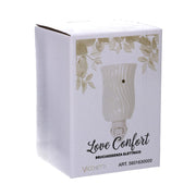 Essence burner white ceramic plug 9,8x7,5h13,8 cm