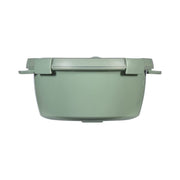 Curver Smart To Go Eco round lunch box, green color