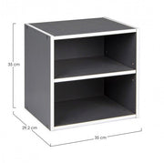 Cube C-Shelf Composite Grey