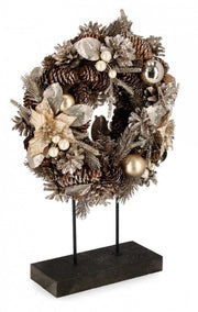 2x Alara Stand Poinsettia Champ H39