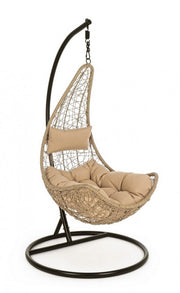 Suspended armchair natural garden furniture Amirantes