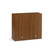 Wall cabinet for kitchen Antique walnut Cm 80x32xh 72 with 2 doors