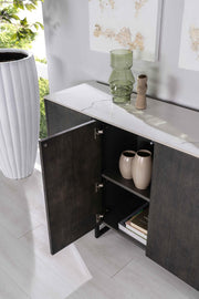 Stylish 4-Door Sideboard 160 x 40 x 85 cm