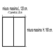 Mosquito net ECCO MAGNET 120X160 WHITE X FINEST