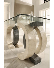 Fixed table 180 x 100 - Transparent - Olimpia
