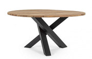 Brandon FSC Wood Table for Outdoor diam. 150 cm x h77.5