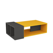 Anita coffee table anthracite mustard color (ANITAMUST)