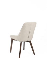 Set of 4 Fabric Chairs 62cm x 49.5cm x 87cm