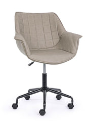 Joshua dove gray office armchair
