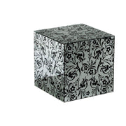 Damask mirror coffee table 40 x 40 x h 40 cm