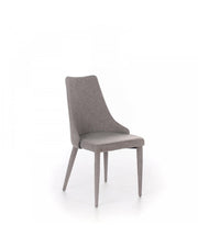 2x STS gray Myriam fabric chair