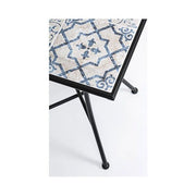 Bizzotto Erice Outdoor Set in Steel and Ceramic 3PZ