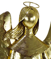 Maxi gold angel with heart nai-2229 cm. 68 x 27 h 188