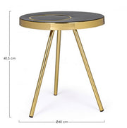 Tavolino Kesar Nero D40