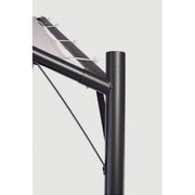 Dome gazebo for the garden anthracite-gray 3,5x3,5xh 260 cm