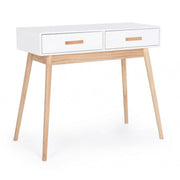ORDINARY white console 2 drawers 79h cm
