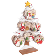 Assorted Brett pendant 13x12h cm