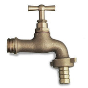 Brass garden tap