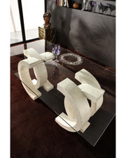 Fixed table 180 x 100 - Transparent - Olimpia