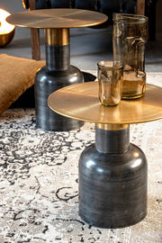 Gray carpet in natural fibers fusion style 160x230