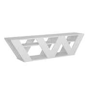 White Ralla TV Stand 158x30x40h