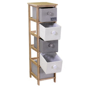 Brenda cabinet with 5 drawers cm26x32xh98