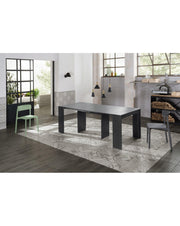 Extendable console in black mdf Pinocchio STS