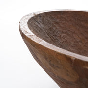 Brown bowl 75x75x29h cm