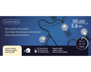 LED Decorative String Lights with 8 Sparkling Effects for Outdoor Use - 580 cm
