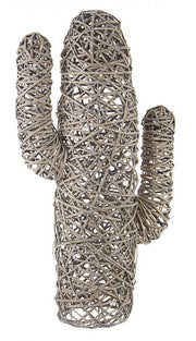 4x Cactus Mexico Antique Gray H88