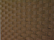 Three-Fold Walnut Paper Screen 40cm x 175cm