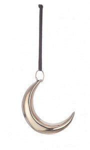 Elegant Silver Luna Pendant - 12x9H