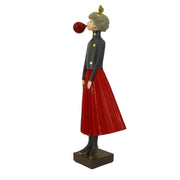 Dove resin woman cm16,5x10,5h44