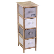 Brenda chest of drawers button 4 drawers cm26x32h81
